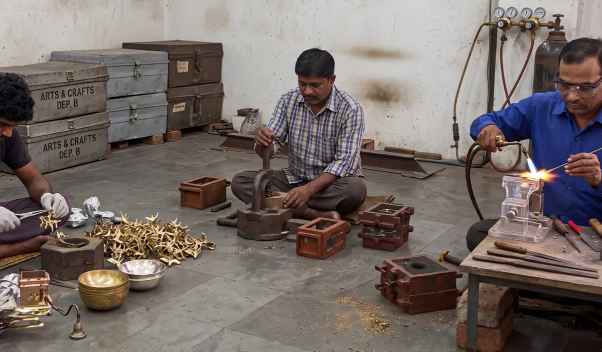 Handcrafting & Brazing - TComet Manufacturing
